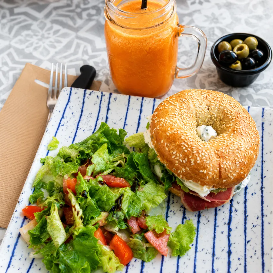 Notre bagel maison